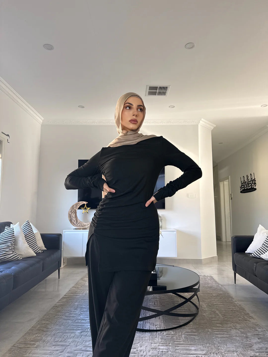 Black lounge set
