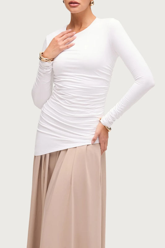 Asymmetrical Long Sleeve Top