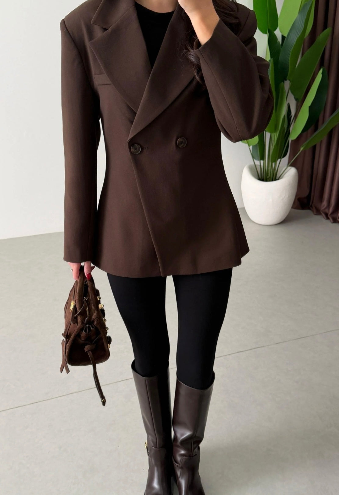 Double Button Blazer