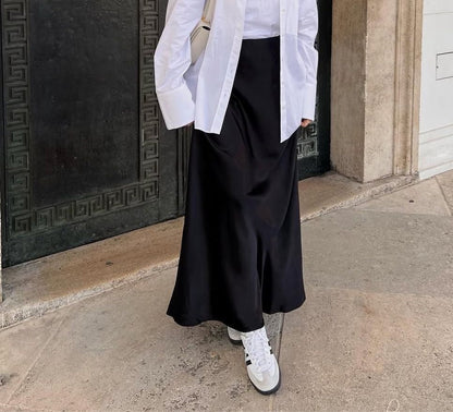 Satin Silk Skirt