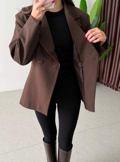 Double Button Blazer