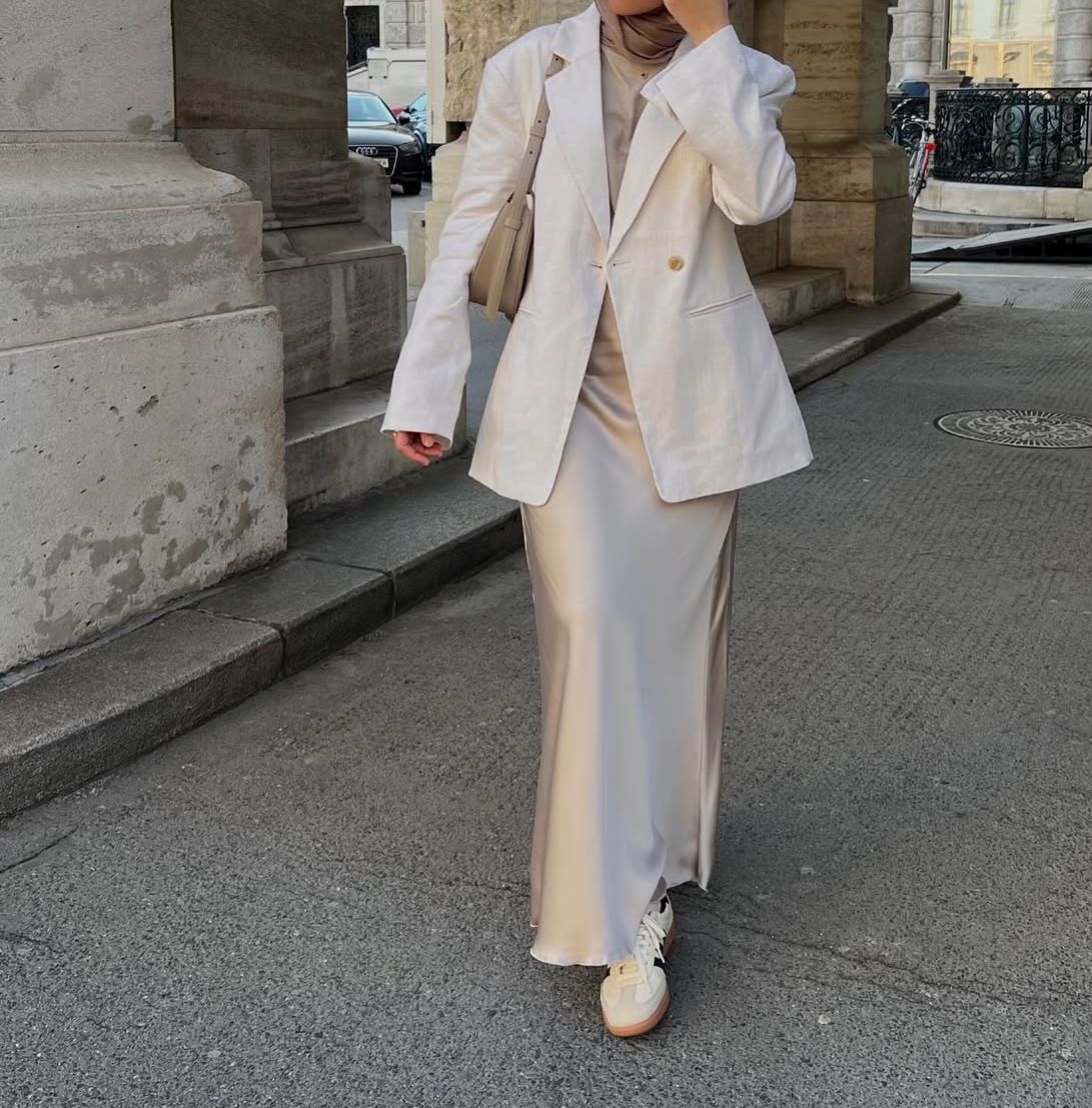 Satin Silk Skirt