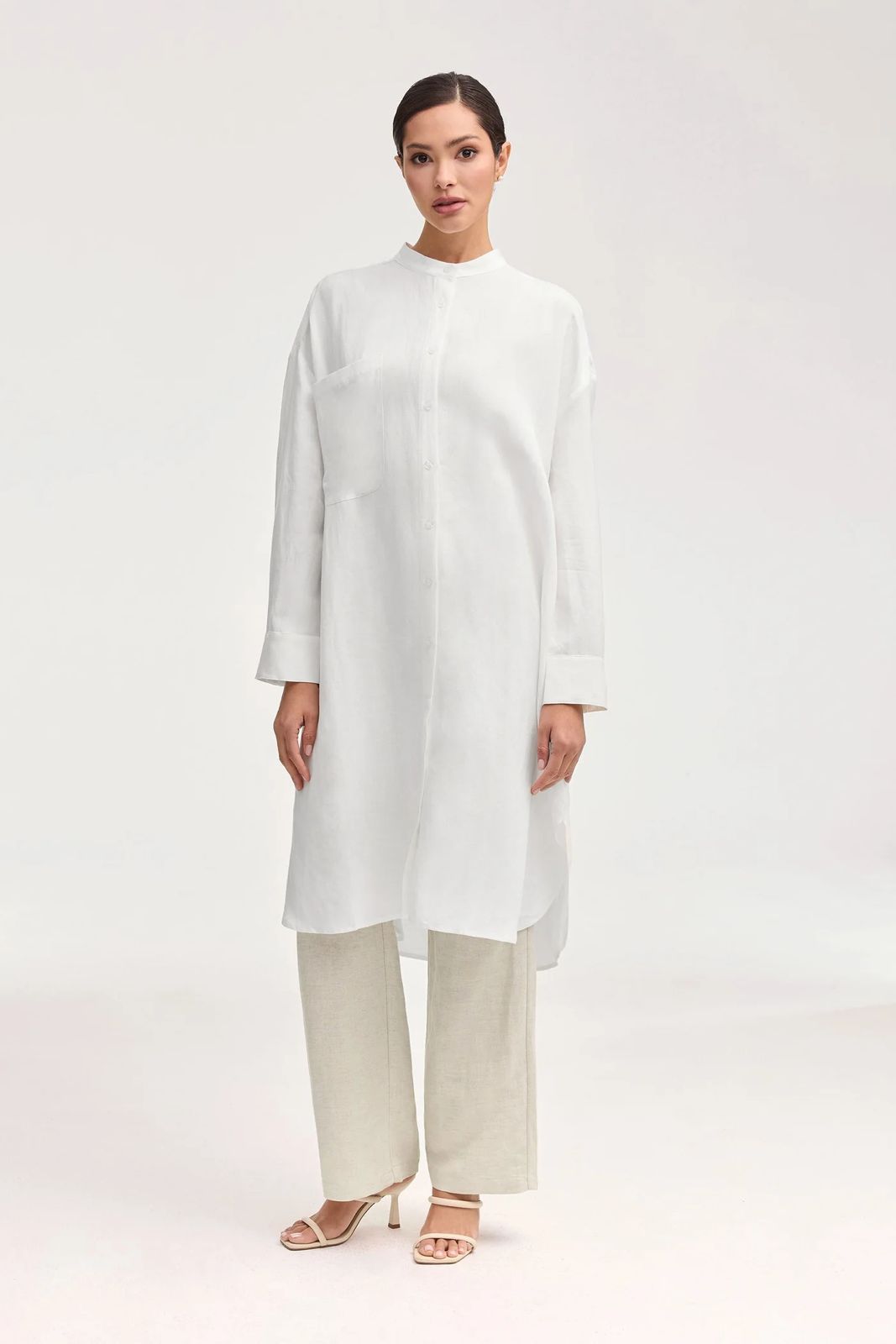 Long Linen Shirt