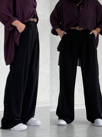Basic Flowy Trousers
