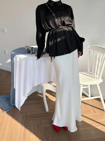 Satin Silk Skirt