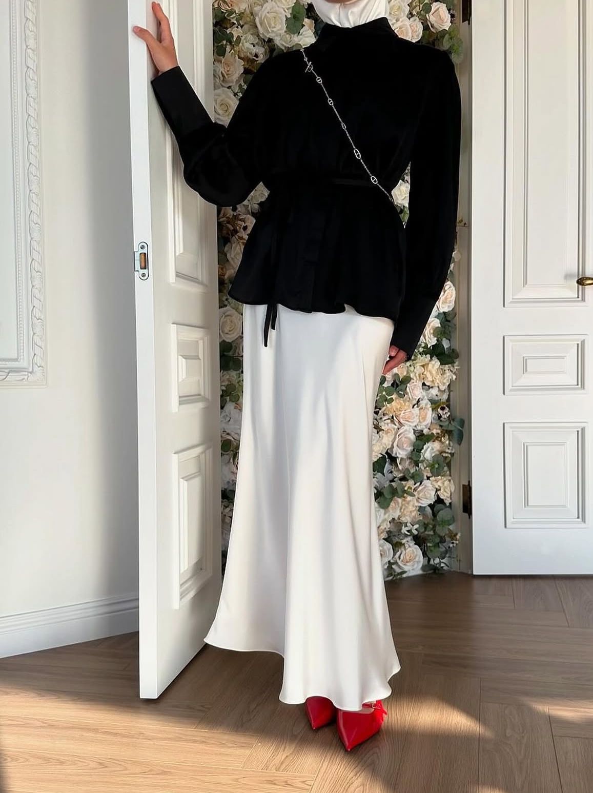 Satin Silk Skirt