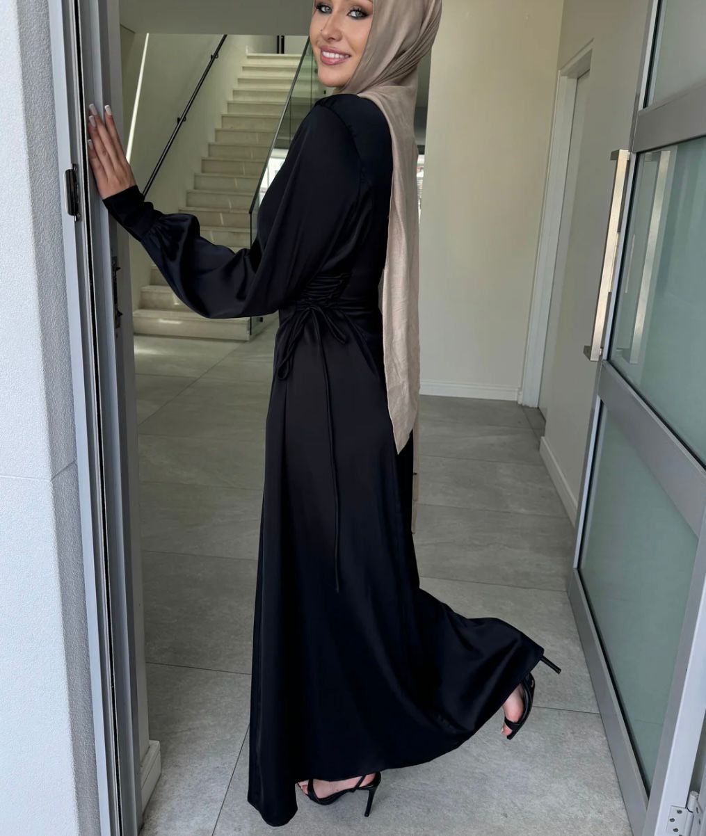 Davina Satin Dress