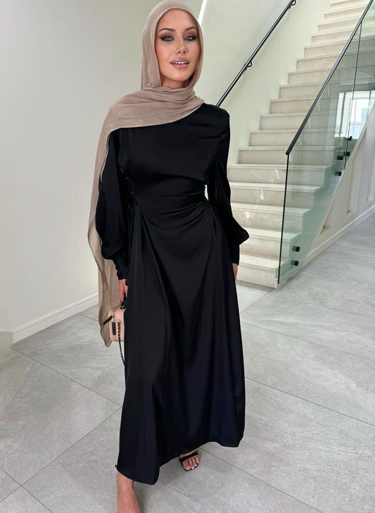 Davina Satin Dress