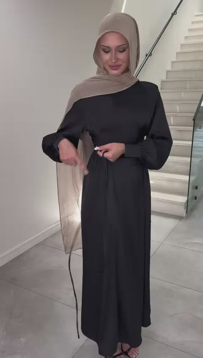 Davina Satin Dress